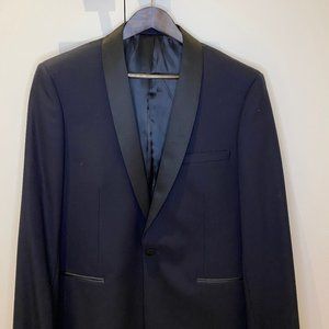 Sandro Navy Shawl Collar Tuxedo - 54 & 42